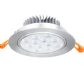 Jpungsun Modern LED Round Ceiling Spotlight for Home Hotel Aluminum Adjustable 15W Recessed LED COB Downlight
