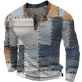 Fitspi  Men's Sweater New 3d Head Print Three-button Long Sleeve Shirt Jacket Wholesale