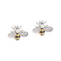Beifei Factory Wholesale Daisy Stud Flower Earring Cute Women Earrings 925  Silver Bee Earrings