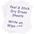 Hot Sale A4 Size Reusable Sticky Notes Dry Erase Board Paper Waterproof Self Adhesive Whiteboard Wall Sticker Eco-Friendly Paper