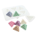 Triangle Rubik's Cube Candle Silicone Mold Bubbles Pyramid Aromatherapy Soap Mold