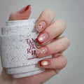 Wholesale Artificial Fingernails Short square Red Acrylic Nails Press on Nails at Home