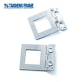 TS-K325 Aluminum Alloy Picture Frame Hanging Bracket 49*38mm Panel Hook Bracket Hardware