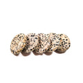 DIY Home use Dalmation jasper worry stone tiger eye quartz palm stone wholesale gemstone worry stone