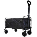 Outdoor Camping Large Capacity Foldable Silent All-Terrain Wheels Fishing Wagon Cart for Garden and Sport