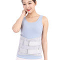 Orthopedic Lumbar Belt with Lockable Steel Plate Reinforced Nylon for Spinal Stenosis Relief & Post-Surgery Recovery