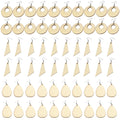 Wholesale DIY Painted Wooden Earring for Home Wedding Party and Craft Assembly Dropshipping