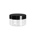 Wholesale 100ml Wide Mouth PET Jar 68mm Caliber 71mm Diameter Transparent Plastic Bottles for Food & Lotion Packaging