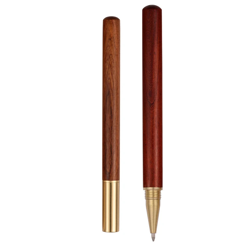 2025 Natural Promotional Customized Bamboo Pen Engraved Eco Friendly Wood Gel Ballpoint Pens With Logo