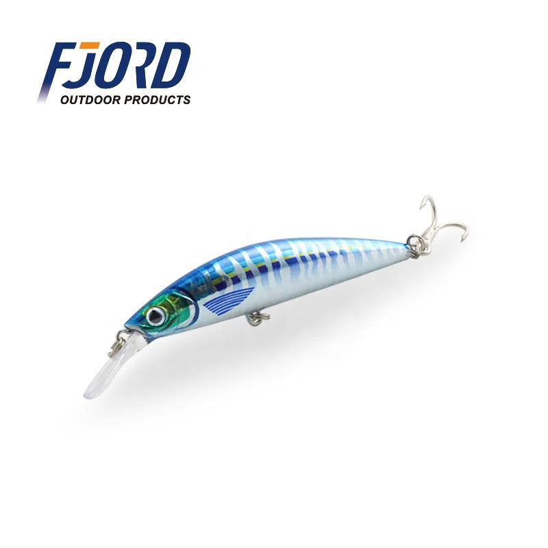 FJORD Best Fish Lures 90MM 29G Sinking Oem Minnow Lure 3D Printing Color
