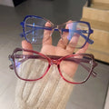 New Fashion Butterfly Shaped Glasses Frame Women Anti Blue Light Ultra Light Optical Eyeglasses