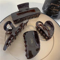 Sayoung Hair Clip Headdress Acetic Acid Grip Clip Female Summer Large 2023 New Hawaiian Wind High-end Shark Clip Senior Sense