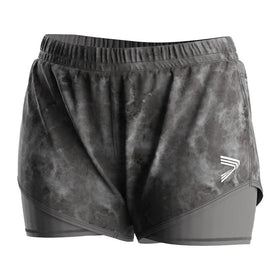 Hot Sale Training Quick Dry Sportswear Lined Workout Yoga Women 2 in 1 Flowy Gym Shorts