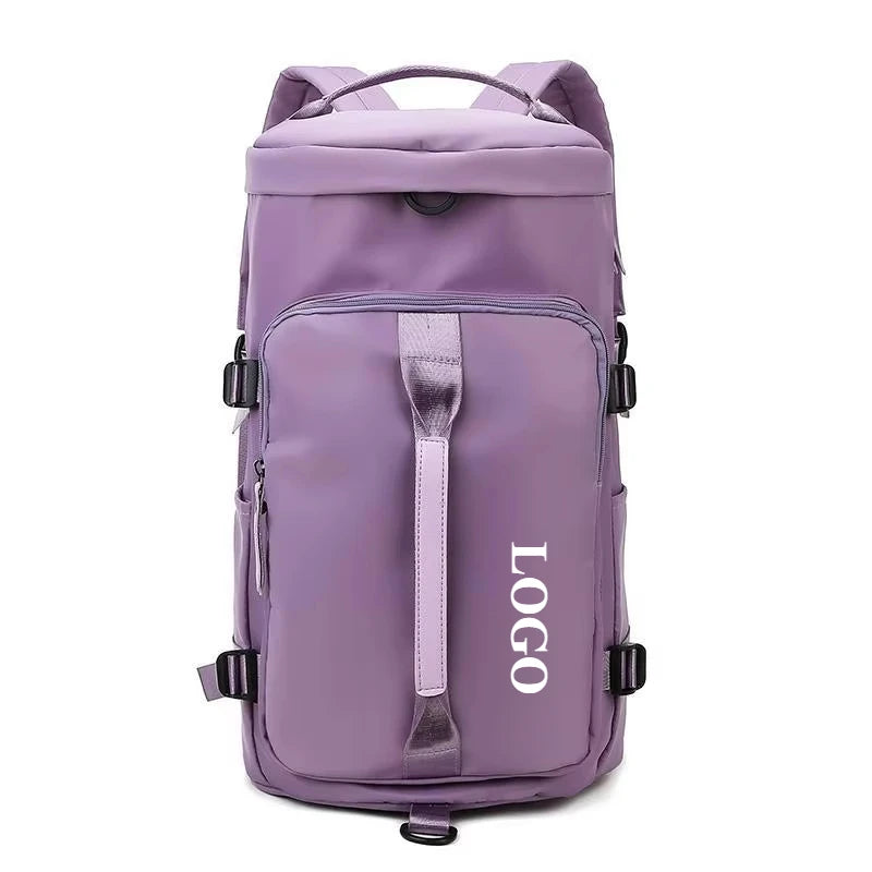Multi-function Waterproof Outdoor Sport Gym Bag Large Capacity Travel Fitness Backpack with Shoes Compartment Custom Logo