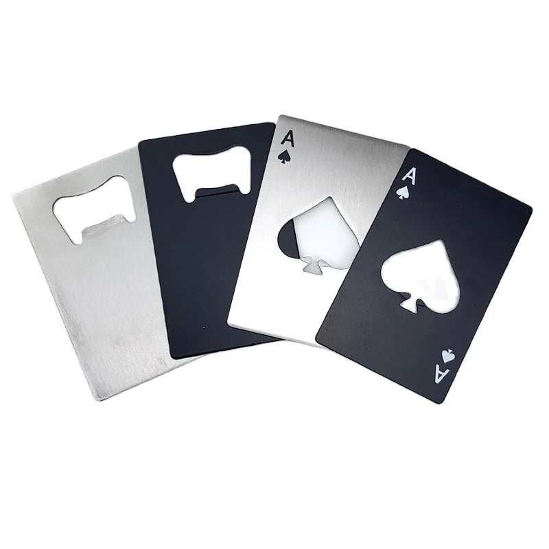 Wallet Size Stainless Steel Credit Card Bottle Opener Business Card Beer Openers
