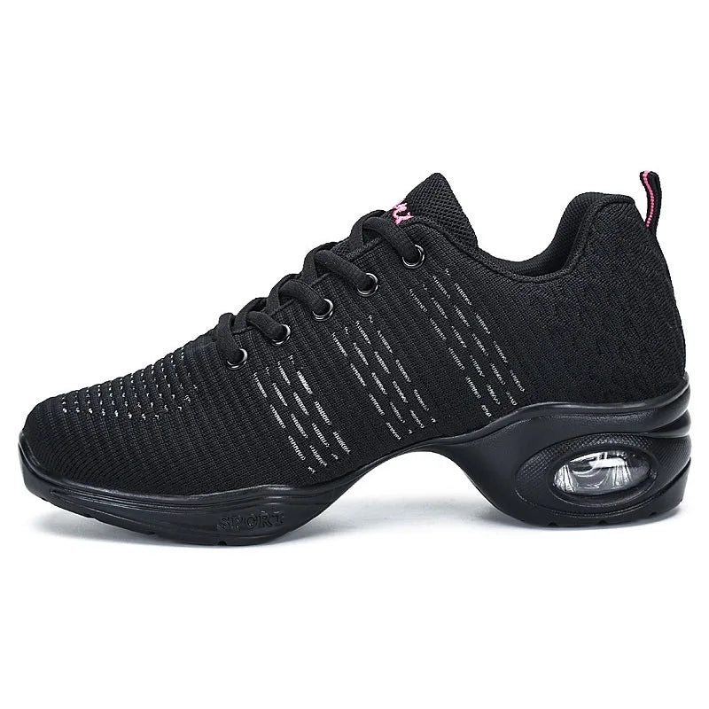 Hot Selling Modern Jazz Women's Mesh Dance Shoes Sport Feature Modern Jazz Dancing Shoes
