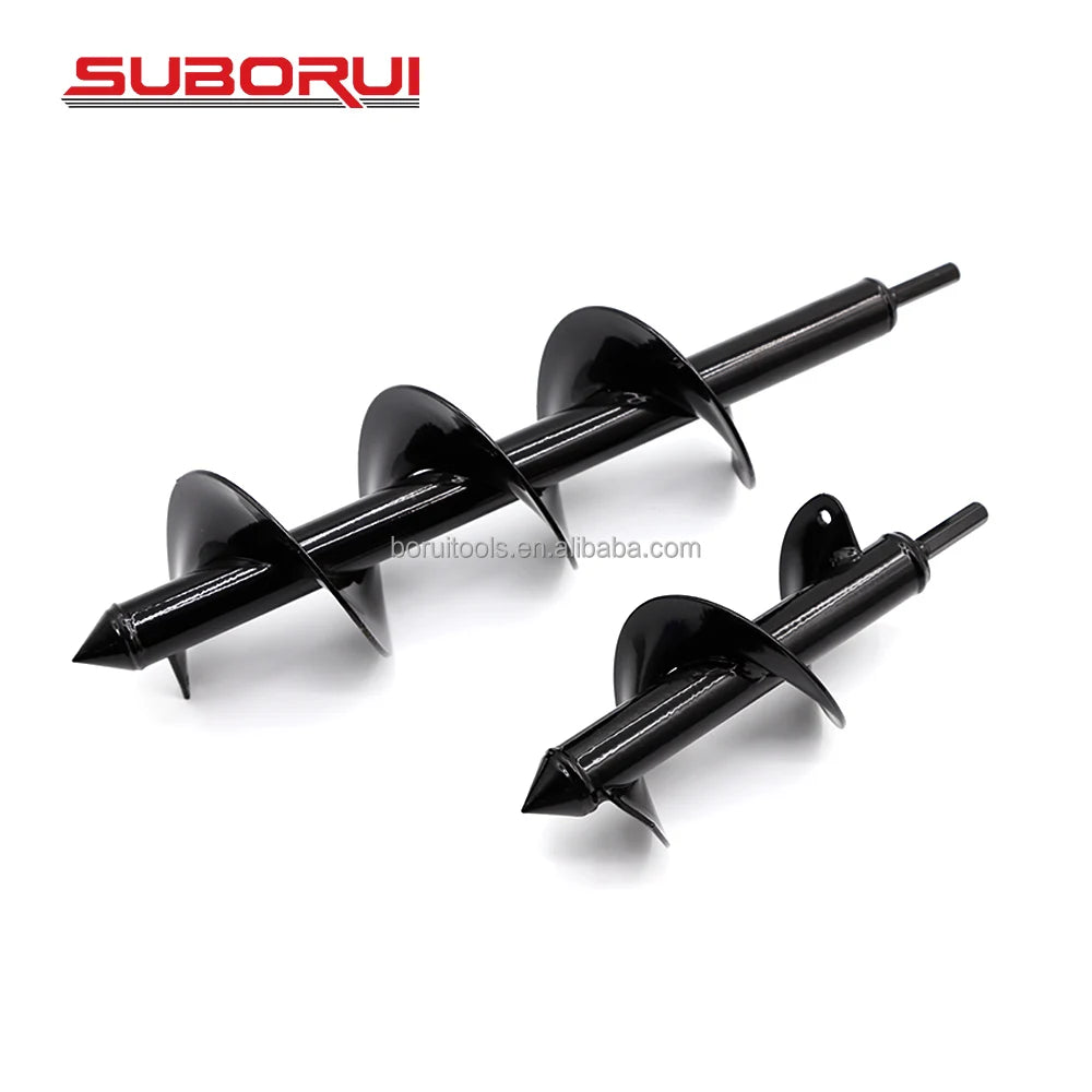 SUBORUI 8cm 10cm Garden Auger Hole Planter Spiral Drill Bit for Garden Plant Hole Digger Planting
