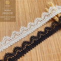 High Quality Polyester Silk Embroidered Lace Off-the-Shelf Organza Fabric for Wedding Clothes Barcode Lace Dress Accessories