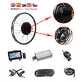 EU Stock 48V 1500W Rear Wheel Electric Bike Conversion Kit with LCD Display and Lithium Battery 28inch 700C EU Shipping Free