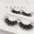 Medium Length Fluffy Mink False Eyelash Strips 3D Full Strip Wholesale Vendor
