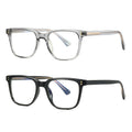 Fashion Transparent Frame for Glasses Metal Insert Student Opticl Myopia Anti Blue Light TR90 Square Eyeglasses Frames Wholesale