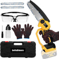 Electric Handheld Mini Chainsaw with Safety Lock for Wood/tree Cutting Small Cordless Handheld Portable Chainsaw