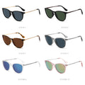 CONCHEN Fashion Metal Kids Sunglasses Unisex Colorful Pc Frame Sun Shades Uv400 for Outdoor