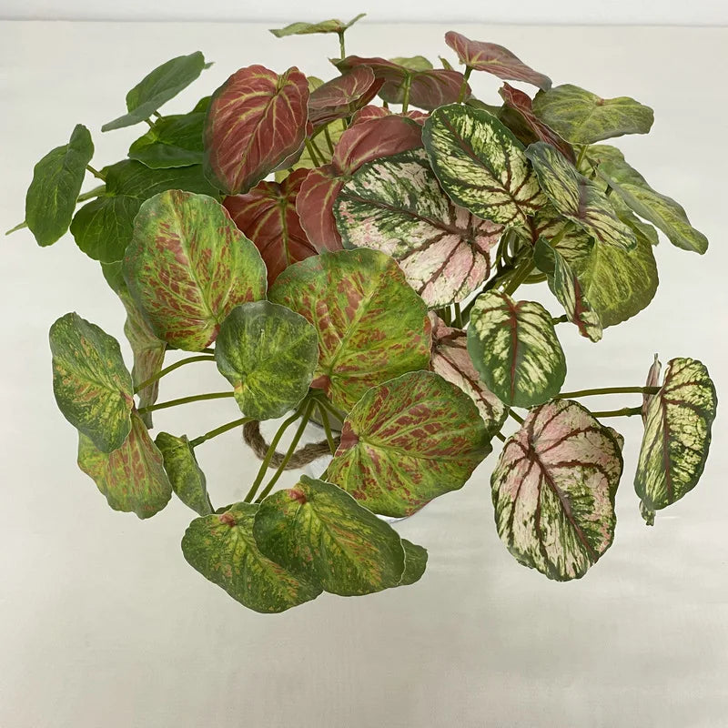 Wholesale Artificial Begonias Flower for Wedding Table Scene Landscaping Decoration Flower Arrangement Supplies