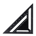 12 inch Folding Triangle Square RulerGoniometer Triangle Square Ruler with BaseWoodworking Extendable Layout Tool
