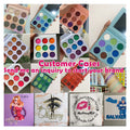 3-7 Days Delivery Eye Shadow Palette Wholesale Eye Shadow High Pigment Private Label Custom Logo 9 Colors Eye Shadow