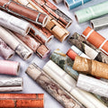 Self Adhesive Wallpaperfor Home Decor and Renovating Walls of Living Room and Bedroom Waterproof Tones and Bricks Wall Sticker