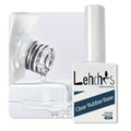 Wholesale Custom 15ml Rubber Top Coat and Base Coat Oem Uv Nail Polish Easy Apply clear Rubber Gel Varnish for Nail Art Salon