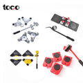 TOCO Three 3-Wheel Heavy Duty ABS+Steel Furniture Moving Dolly Transport Lift 300kg Capacity 5-Piece Sliders Kit