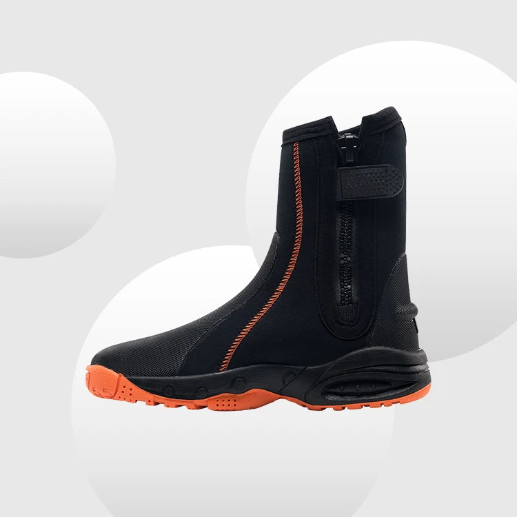 Sinodiving Vulcanized Grip Waterproof Boots Scuba Diving Boots Reef Shoes