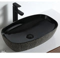 Bathroom Black Color Wash Basin Sink Price Ceramic Table Top Hand Wash Basin Designs MegaBDM