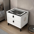 Modern Smart Bedside Table Modern Charging Lighting Smart Bedside Table Bedside Table Wireless Charge Smart Night Stand