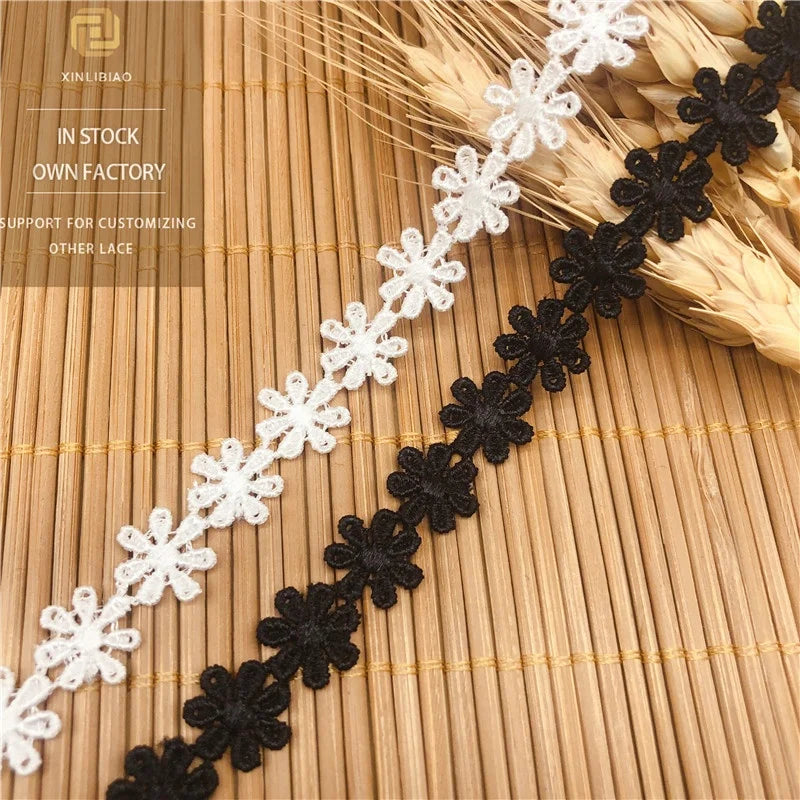 Polyester Lace Trim Wholesale Children's Clothing Sewing Embroidery Lace Accessories Water Soluble Lace Trim MegaBDM