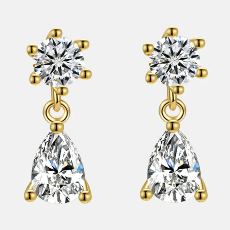 Simple 925 Sterling Silver Tiny Micro Set Geometric Cz Minimalist Vintage Fashion Fine Jewelry Gold Plated Stud Earrings Women