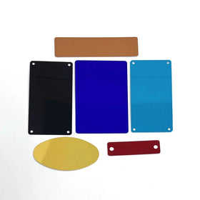 Special Nameplate for Laser Marking Paint Aluminum Nameplate Custom Logo Color Laser Engraving Screen Printing