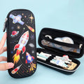 Space Rocket Boy 3D Eva Multipurpose Pencil Box/case/bag