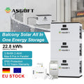 Germany Stock All in One LiFePO4 Solar Battery Built in Hybrid Solar Inverter 3.8kwh Home Energy Storage Lithium Balcony Battery