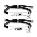 Ywganggu Stainless Steel Custom Adjustable Hand Woven Bracelets Rope Mother`s Day Charm Heart Bracelets