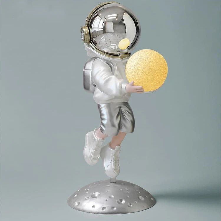 Factory Custom Astronaut Lamp Large Resin Statue for Home Sculpture Living Room Shop Atmosphere Other Decor