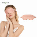 Double Sided Satin Silk Sleeping Eye Mask with Elastic Band Breathable Custom logo Travel Silk Satin Sleep Eye Mask