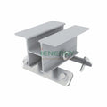 Adjustable Metal Roof Clamp Trapezoidal Deck Roof Aluminium Solar Clamp for Solar Panel Mounting Bracket System
