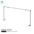 WEEKAQUA DJ-L-L120 Aquarium Light Hanging Stand Holder Metal DIY Aquarium Light Stand for Fish Tank Plant Lamp
