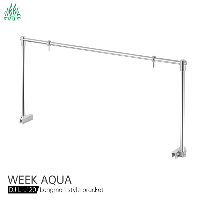 WEEKAQUA DJ-L-L120 Aquarium Light Hanging Stand Holder Metal DIY Aquarium Light Stand for Fish Tank Plant Lamp