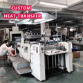 Designer Design Printing Full Color Heat Transfer for Vinyl Sticker Logos Labels Screen Print Transfers Custom Garment Washable