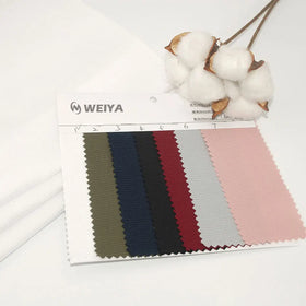 Woven Dobby Dye China Supplier Factory Price Men Cloth Plain Dyed 50s Check Waffle White 100% Pure Cotton Shirt Fabric