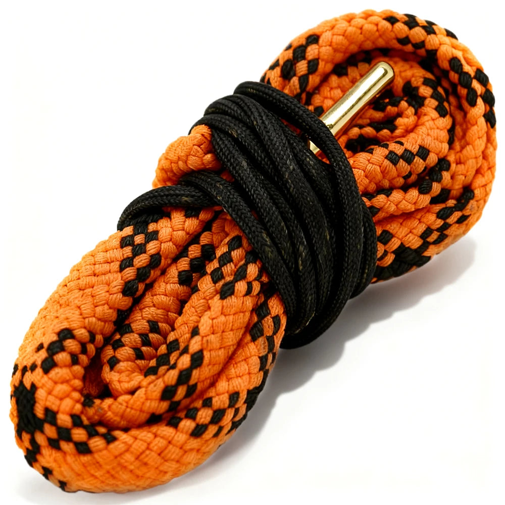 Gun Cleaning Tool Gun Cleaning Kit Classic Orange with Hole Cleaning Serpentine Rope Fitting